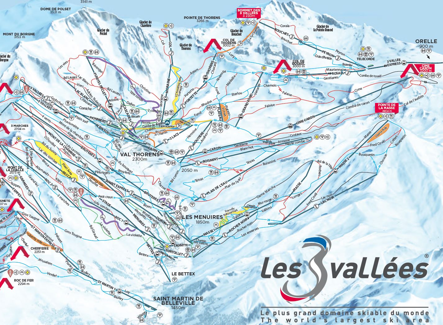 La station de ski de Val Thorens par Orelle à 60 min de Chambéry